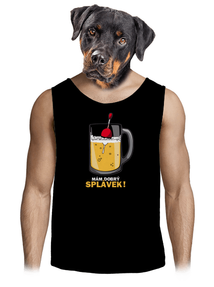 Splávek pánské tílko Black