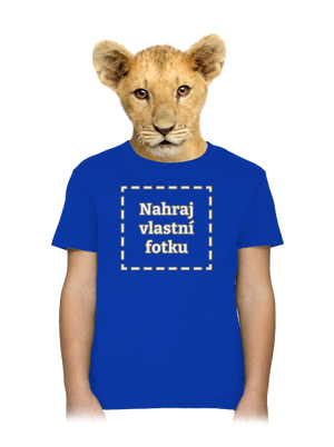 Vlastní potisk dětské tričko Royal Blue