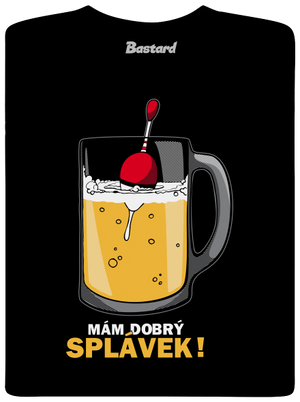 Splávek pánské dlouhý rukáv Black