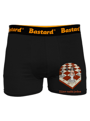 Dáma nahá jedna boxerky Black