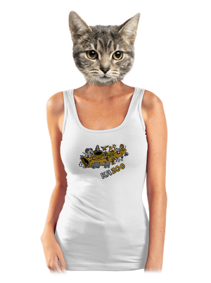 KaZoo dámské tílko klasické White