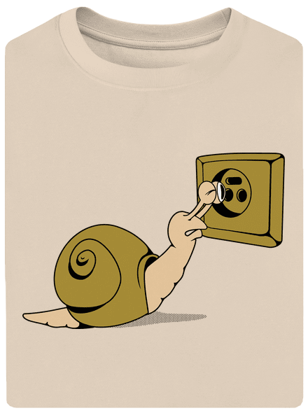 Šmírování unisex tričko oversized Almond