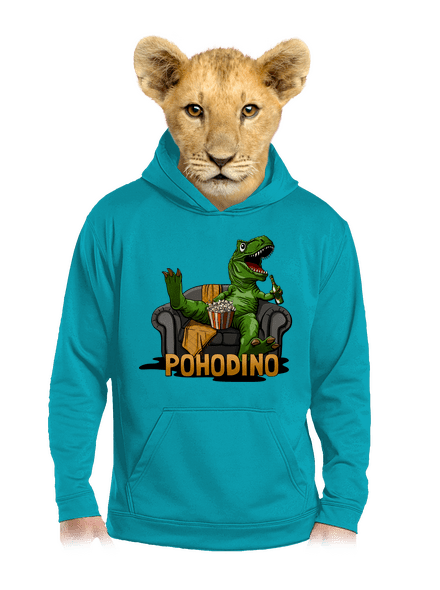Pohodino dětská mikina klokanka Hawaiian Blue