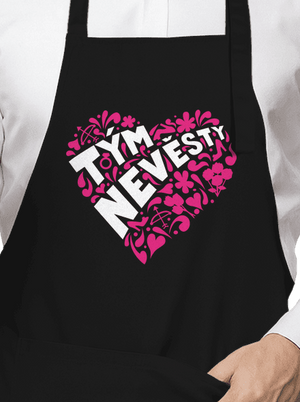 Tým nevěsty zástěra Black