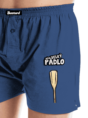 Velký pádlo pánské trenky Blue