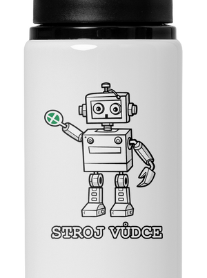 Strojvůdce lahev na vodu White