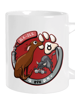 Psí horoskop: Býk velký hrnek White