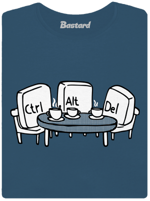 Nerozluční kamarádi dámské tričko premium Petrol Blue