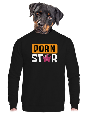 unisex mikina bez kapuce