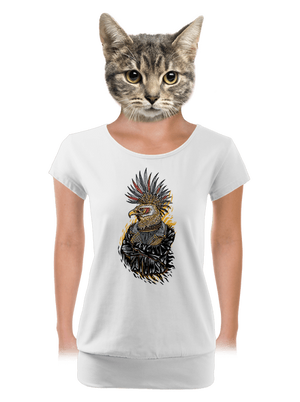 dámské tričko s lemem