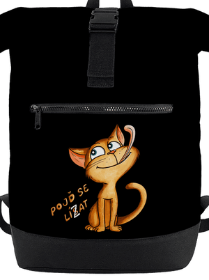 Pojď se lísat batoh Black