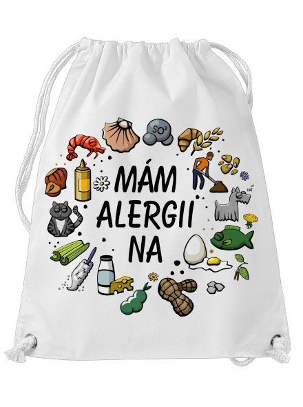 Mám alergii na... + fix vak White