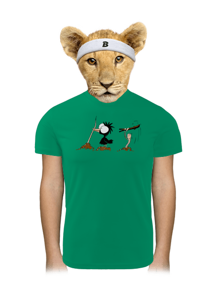 Nesprávný konec dětské sportovní tričko Kelly Green Mal