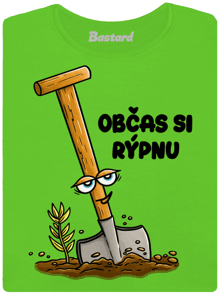 Občas si rýpnu dámské tričko Apple Green