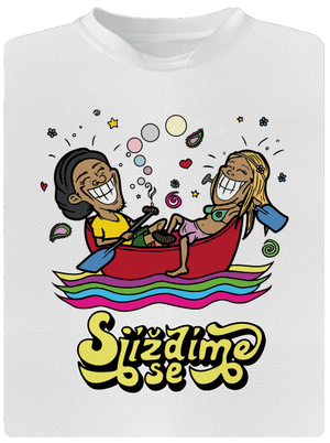 Sjíždíme se dětské sportovní tričko White