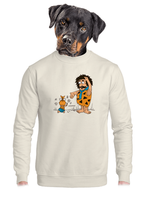 unisex mikina bez kapuce