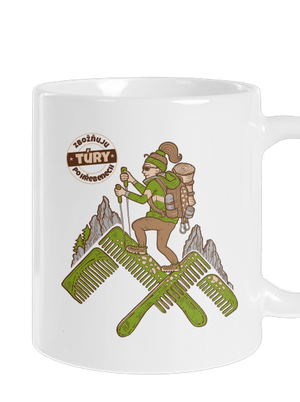 Turistka klasický hrnek White