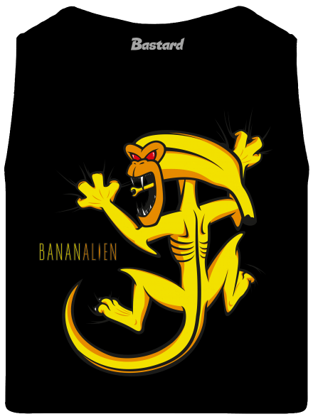 Bananalien pánské tílko Black