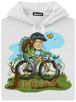 Ekolog dámská mikina klokanka White