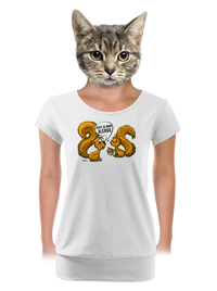 dámské tričko s lemem