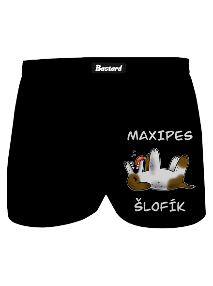 Maxipes Šlofík pánské trenky Black