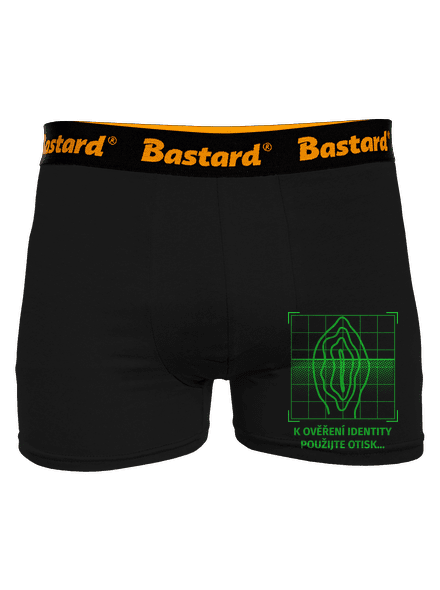 Identita boxerky Black