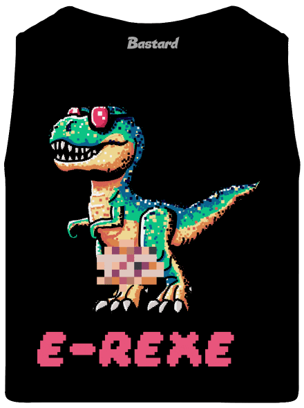 E-Rexe pánské tílko Black