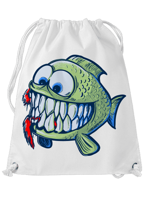 Hladová rybka vak White