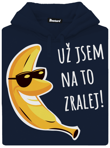 Jsem zralej pánská mikina klokanka Navy