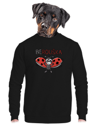 unisex mikina bez kapuce