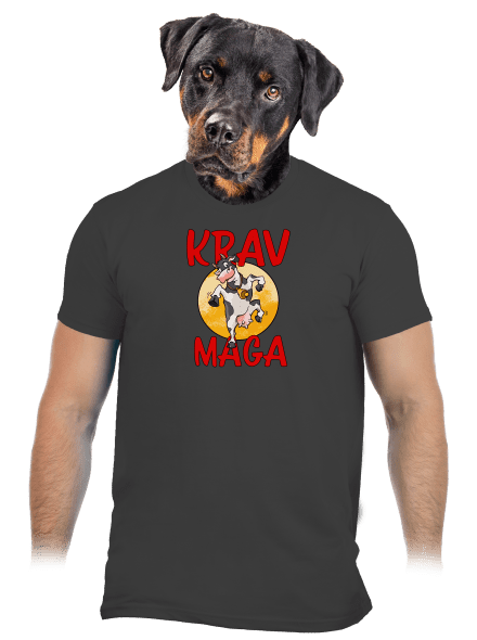 Krav Maga pánské tričko Dark Grey