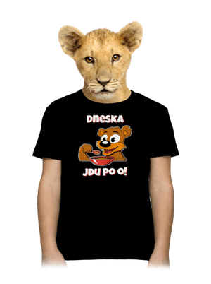 Dneska jdu po o dětské tričko Black