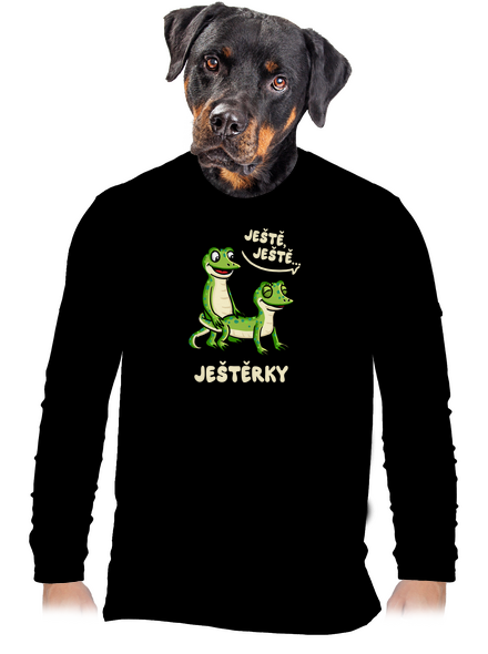 Ještě, ještě pánské dlouhý rukáv Black