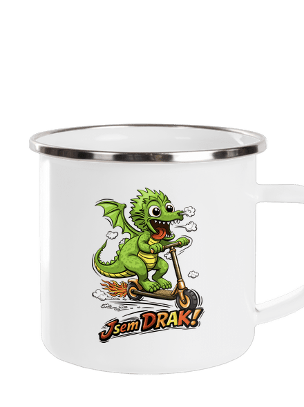 Jsem drak plecháček White