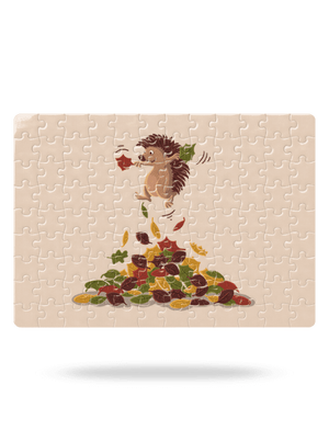 Radost z listí puzzle White