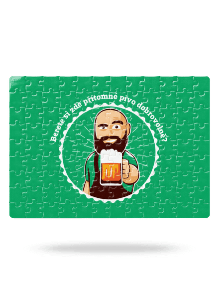 Pivo dobrovolně puzzle White
