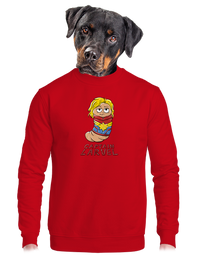 unisex mikina bez kapuce