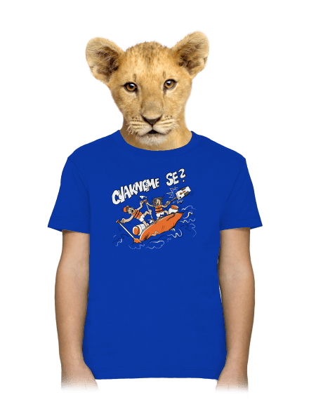 Cvakneme se dětské tričko Royal Blue