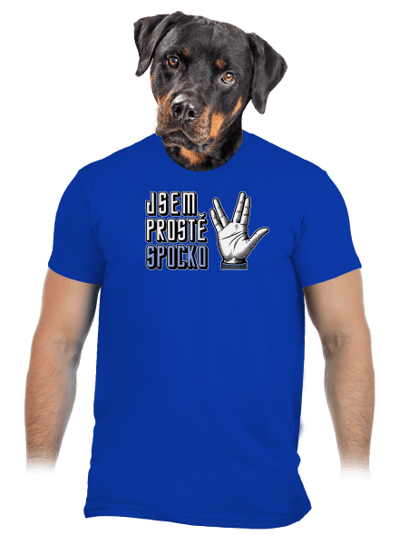 Jsem Spocko pánské tričko Royal Blue