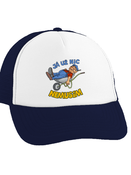Nemusím kšiltovka truckerka French Navy cap