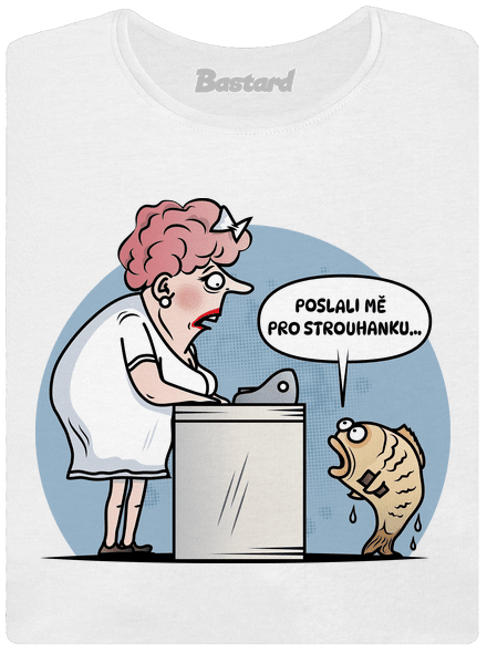 Strouhanka dámské tričko White