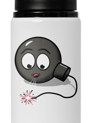 Bomba lahev na vodu White