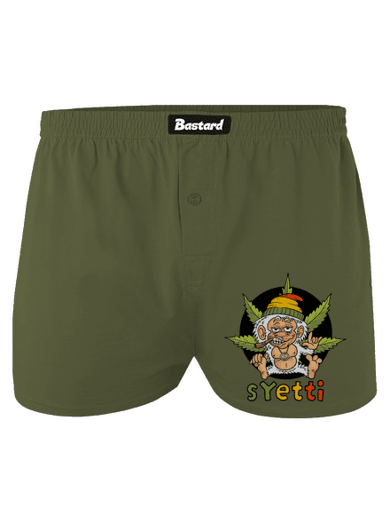 SYetti pánské trenky Khaki