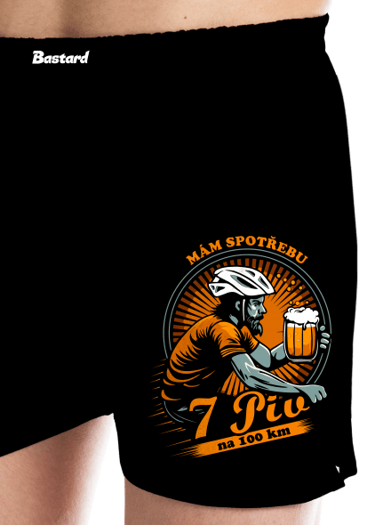 Spotřeba 7 na 100 pánské trenky Black