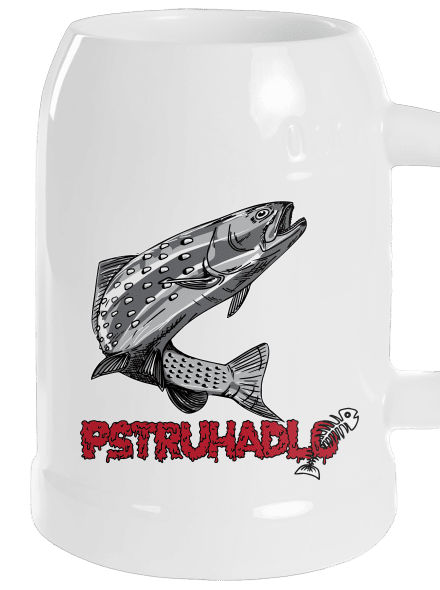Pstruhadlo půllitr White