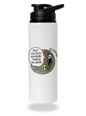 Muchomůrky zelené lahev na vodu White