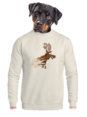 unisex mikina bez kapuce