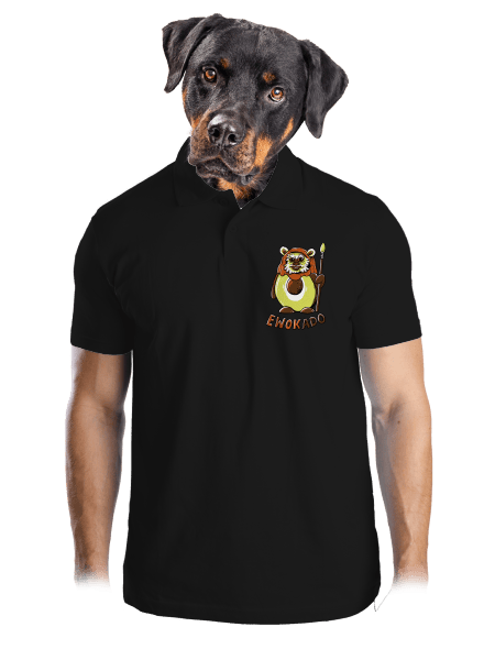 Ewokado pánská polokošile Black