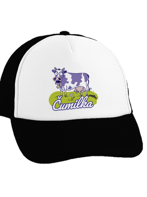Čumilka kšiltovka truckerka Black cap