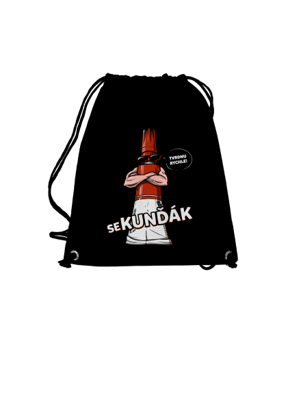 Sekunďák vak Black